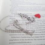 Silver Anchor Necklace - Yo..