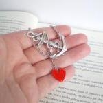 Silver Anchor Necklace - Yo..
