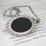 Lady Skeleton Cameo Necklac..